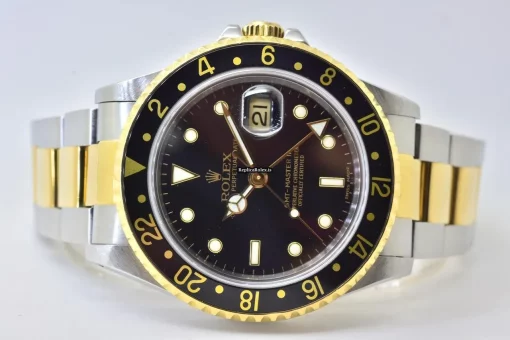 Quality Fake Rolex Gmt-master II 16713 Automatic Movement 40mm Gold/steel Case Watch
