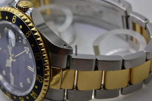 Quality Fake Rolex Gmt-master II 16713 Automatic Movement 40mm Gold/steel Case Watch - Image 2
