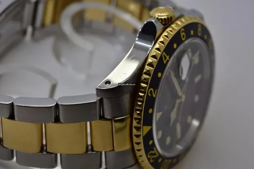 Quality Fake Rolex Gmt-master II 16713 Automatic Movement 40mm Gold/steel Case Watch - Image 3