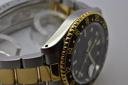 Quality Fake Rolex Gmt-master II 16713 Automatic Movement 40mm Gold/steel Case Watch - Image 4