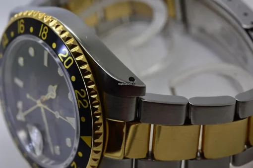 Quality Fake Rolex Gmt-master II 16713 Automatic Movement 40mm Gold/steel Case Watch - Image 5