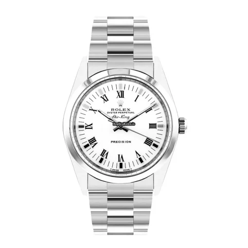 1:1 Fake Rolex Air King Precision 14000 Caliber 3000 Automatic Movement 34mm Steel Case Mens/unisex Watch