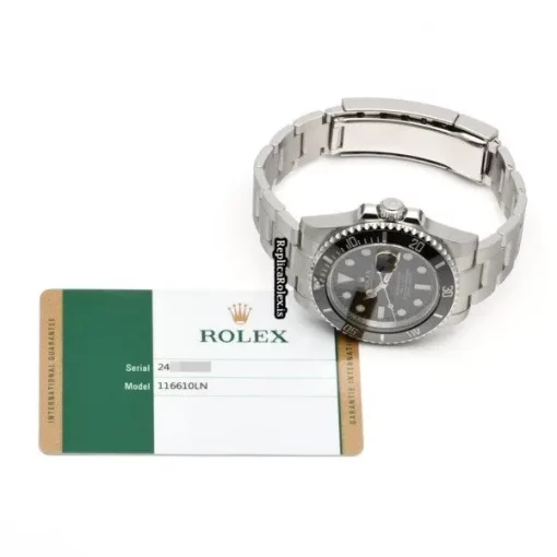 Nice Fakes Rolex Submariner Date 116610ln Caliber 3135 Automatic Movement 40mm Steel Case Watch - Image 5