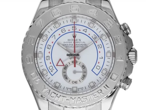 Wholesale Copy Rolex Yacht-master II 116689 Caliber 4161 Automatic Movement 44mm White Gold Case Mens/unisex Watch