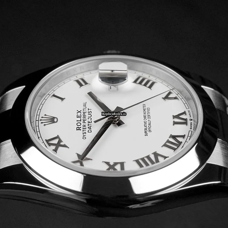 Marvellous Fake Rolex Datejust 126300 Automatic Movement 41mm Steel Case Mens/unisex Watch - Image 10