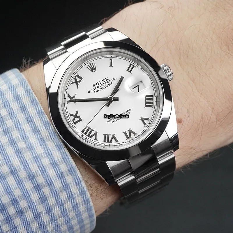 Marvellous Fake Rolex Datejust 126300 Automatic Movement 41mm Steel Case Mens/unisex Watch - Image 13