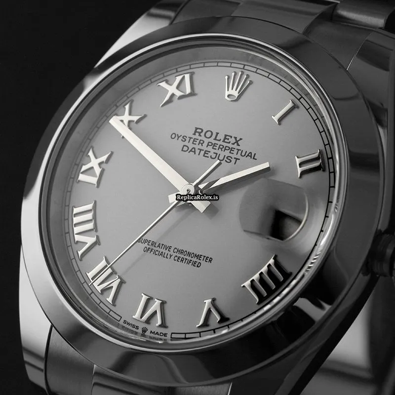 Marvellous Fake Rolex Datejust 126300 Automatic Movement 41mm Steel Case Mens/unisex Watch - Image 2