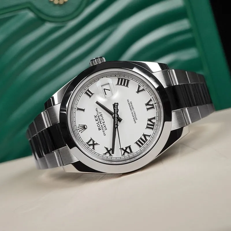 Marvellous Fake Rolex Datejust 126300 Automatic Movement 41mm Steel Case Mens/unisex Watch - Image 3