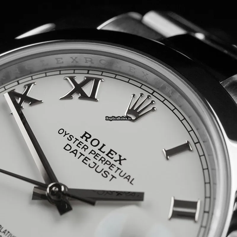 Marvellous Fake Rolex Datejust 126300 Automatic Movement 41mm Steel Case Mens/unisex Watch - Image 6