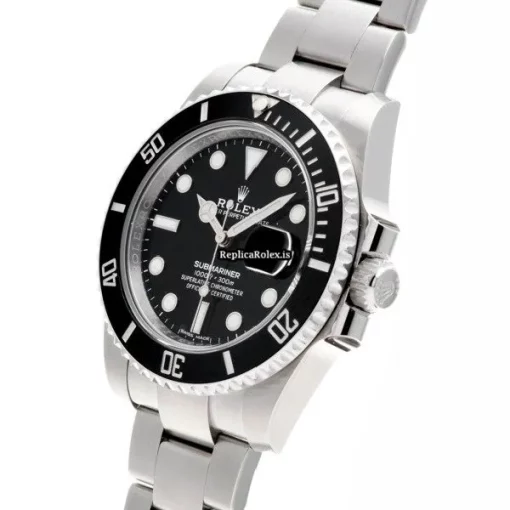 Trustworthy Imitation Rolex Submariner Date 116610ln Caliber 3135 Automatic Movement 40mm Steel Case Watch - Image 2