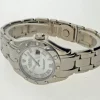Superb Replica Rolex Lady-datejust Pearlmaster 80319 Caliber 2235 Automatic Movement 29mm White Gold Case Womens Watch