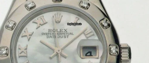 Superb Replica Rolex Lady-datejust Pearlmaster 80319 Caliber 2235 Automatic Movement 29mm White Gold Case Womens Watch - Image 6