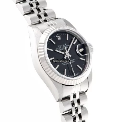 Cool Replica Rolex Lady-datejust 69174 Automatic Movement 26mm Steel Case Womens Watch - Image 3
