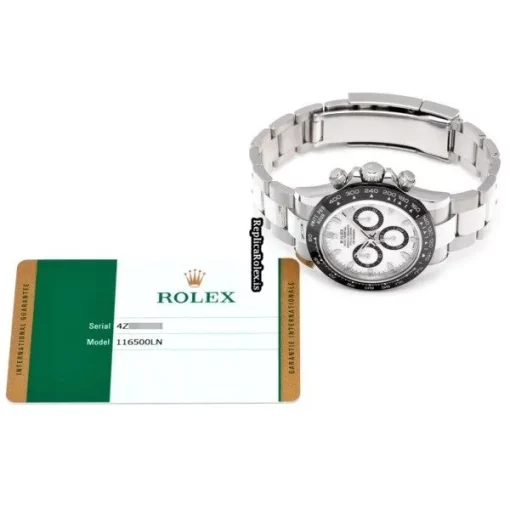 Durable Replica Rolex Daytona 116500ln Caliber 4130 Automatic Movement 40mm Steel Case Watch - Image 5