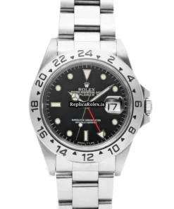 Well Made Replica Rolex Explorer II 16570 Caliber 3185 Automatic Movement 40mm Steel Case Watch