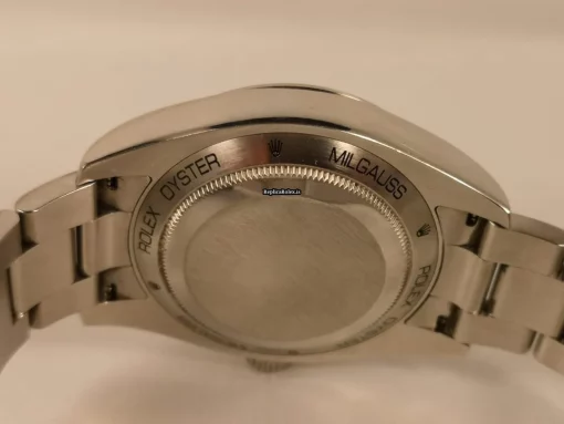 Reliable Fake Rolex Milgauss 116400gv Caliber 3131 Automatic Movement 40mm Steel Case Mens/unisex Watch - Image 11