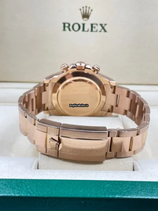 Fabulous Replica Rolex Daytona 116505 Caliber 4130 Automatic Movement 40mm Rose Gold Case Mens/unisex Watch - Image 11