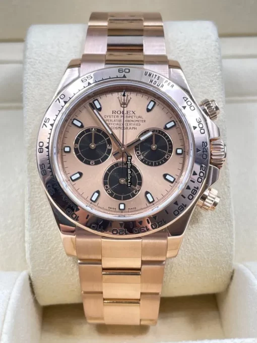 Fabulous Replica Rolex Daytona 116505 Caliber 4130 Automatic Movement 40mm Rose Gold Case Mens/unisex Watch - Image 2