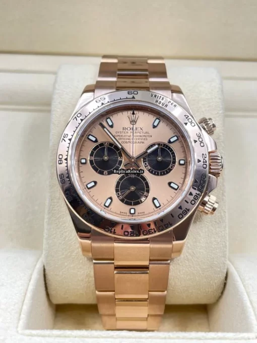 Fabulous Replica Rolex Daytona 116505 Caliber 4130 Automatic Movement 40mm Rose Gold Case Mens/unisex Watch - Image 3