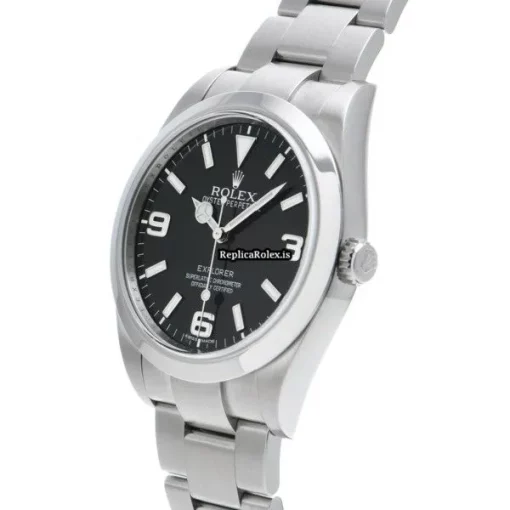Nice Fake Rolex Explorer 214270 Caliber 3132 Automatic Movement 39mm Steel Case Watch - Image 2