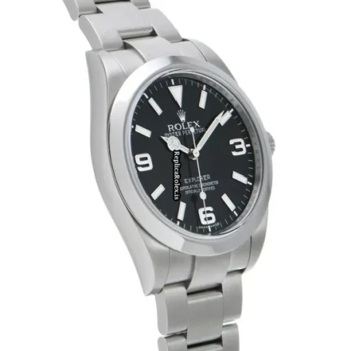 Nice Fake Rolex Explorer 214270 Caliber 3132 Automatic Movement 39mm Steel Case Watch - Image 3