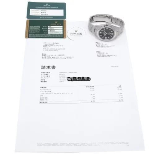 Nice Fake Rolex Explorer 214270 Caliber 3132 Automatic Movement 39mm Steel Case Watch - Image 5