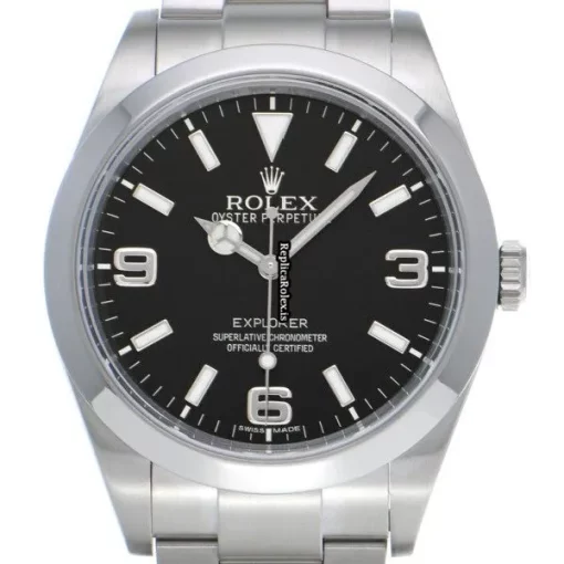Nice Fake Rolex Explorer 214270 Caliber 3132 Automatic Movement 39mm Steel Case Watch - Image 6