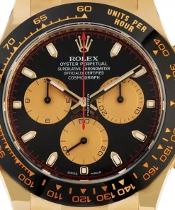 Inexpensive Fake Rolex Daytona 116518ln Caliber 4130 Automatic Movement 40mm Yellow Gold Case Mens/unisex Watch