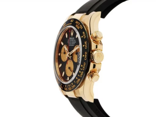 Inexpensive Fake Rolex Daytona 116518ln Caliber 4130 Automatic Movement 40mm Yellow Gold Case Mens/unisex Watch - Image 2