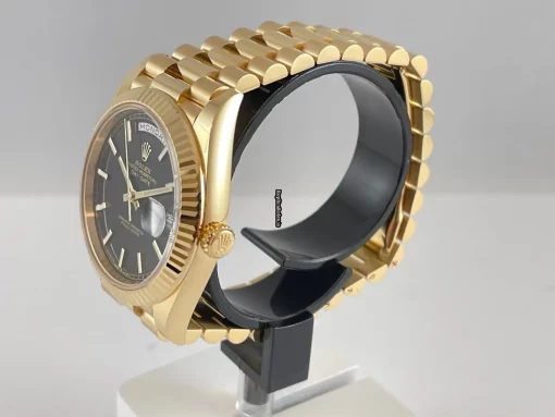 Recommend Fake Rolex Day-date 40 228238 Caliber 3255 Automatic Movement 40mm Yellow Gold Case Mens/unisex Watch - Image 3