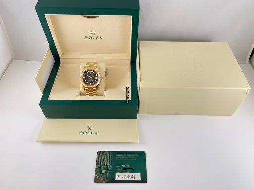 Recommend Fake Rolex Day-date 40 228238 Caliber 3255 Automatic Movement 40mm Yellow Gold Case Mens/unisex Watch - Image 6