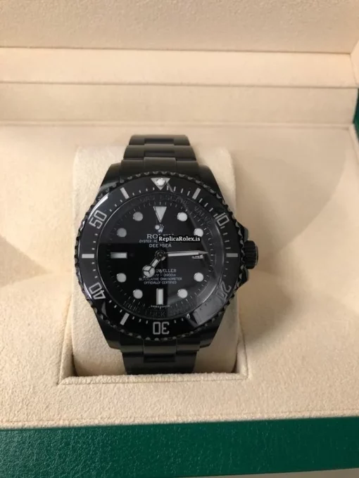 Popular Fake Rolex Sea-dweller Deepsea 116660 Caliber 3135 Automatic Movement 44mm Steel Case Mens/unisex Watch