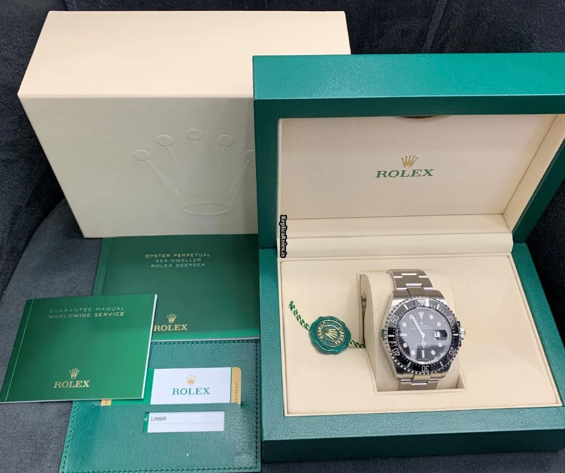Fantastic Fake Rolex Sea-dweller 126600 Caliber 3235 Automatic Movement 43mm Steel Case Mens/unisex Watch - Image 8
