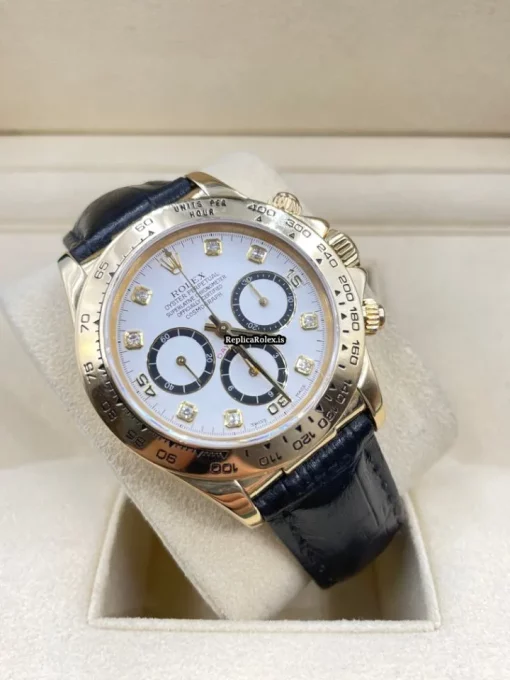 Attractive Replica Rolex Daytona 16518 Caliber 4030 Automatic Movement 40mm Yellow Gold Case Mens/unisex Watch - Image 9