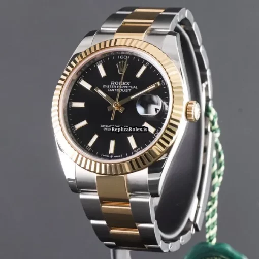 Unique Replica Rolex Datejust 126333 Caliber 3235 Automatic Movement 41mm Gold/steel Case Mens/unisex Watch - Image 3