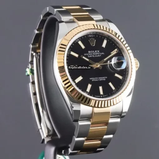 Unique Replica Rolex Datejust 126333 Caliber 3235 Automatic Movement 41mm Gold/steel Case Mens/unisex Watch - Image 4