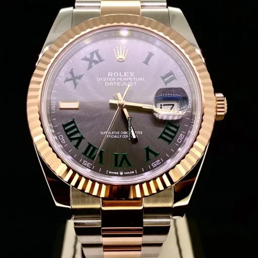 Fantastic Replica Rolex Datejust II 126331 Caliber 3235 Automatic Movement 41mm Gold/steel Case Mens/unisex Watch - Image 2