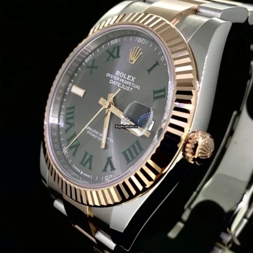 Fantastic Replica Rolex Datejust II 126331 Caliber 3235 Automatic Movement 41mm Gold/steel Case Mens/unisex Watch - Image 6