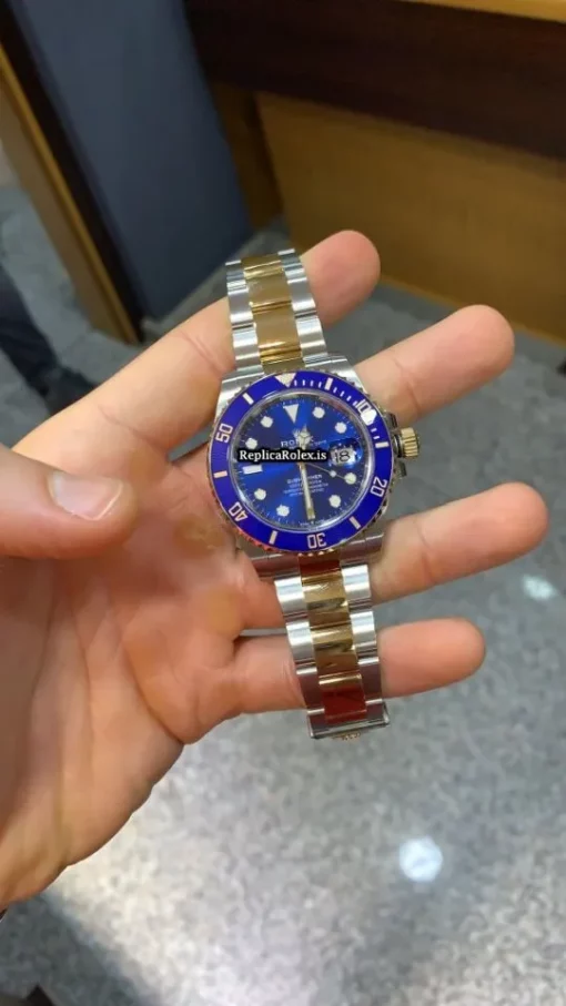 Wholesale Replica Rolex Submariner Date 126613lb Caliber 3235 Automatic Movement 41mm Gold/steel Case Mens/unisex Watch - Image 5