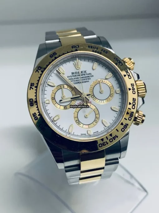 Reliable Replica Rolex Daytona 116503 Automatic Movement 40mm Gold/steel Case Mens/unisex Watch - Image 3
