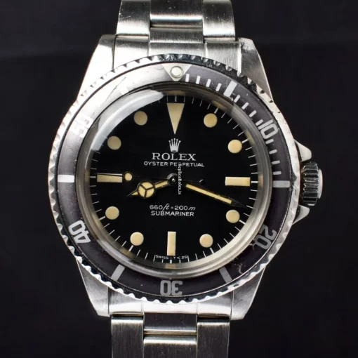 Special Fake Rolex Submariner 5513 Caliber 1520 Automatic Movement 40mm Steel Case Mens/unisex Watch - Image 2