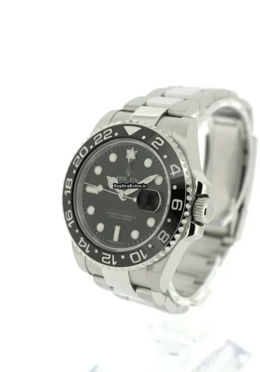 Suitable Replica Rolex Gmt-master II 116710ln Automatic Movement 40mm Steel Case Mens/unisex Watch - Image 4