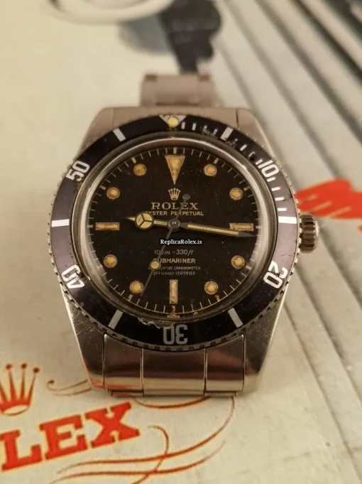High-end Fake Rolex Submariner 5508 Caliber 1530 Automatic Movement 37mm Steel Case Mens/unisex Watch