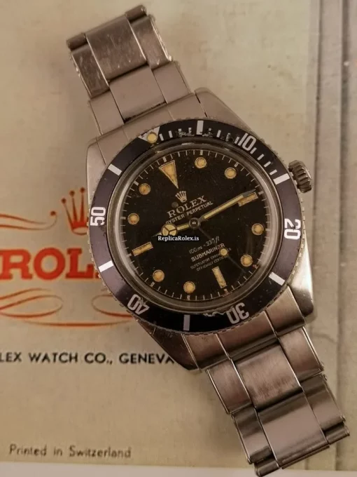 High-end Fake Rolex Submariner 5508 Caliber 1530 Automatic Movement 37mm Steel Case Mens/unisex Watch - Image 11