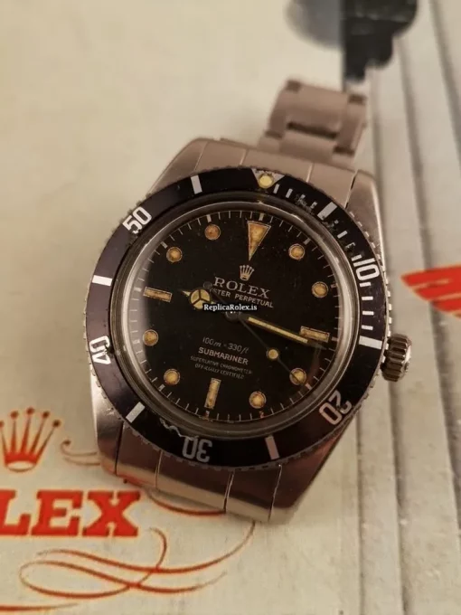 High-end Fake Rolex Submariner 5508 Caliber 1530 Automatic Movement 37mm Steel Case Mens/unisex Watch - Image 12