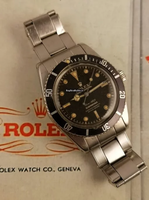 High-end Fake Rolex Submariner 5508 Caliber 1530 Automatic Movement 37mm Steel Case Mens/unisex Watch - Image 8