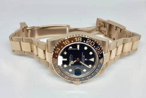 High Quality Fake Rolex Gmt-master II 126715chnr Caliber 3285 Automatic Movement 40mm Rose Gold Case Mens/unisex Watch - Image 7