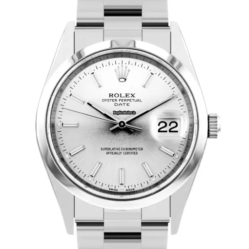 Fabulous Knockoff Rolex Oyster Perpetual Date 15200 Automatic Movement 34mm Steel Case Mens/unisex Watch - Image 2