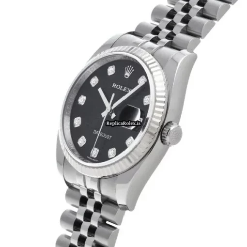 Great Fake Rolex Datejust 116234g Automatic Movement 36mm Steel Case Watch - Image 2