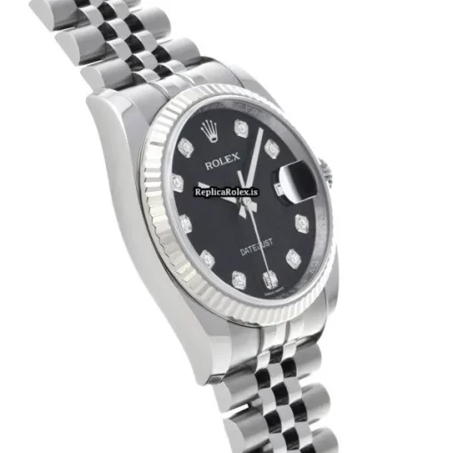 Great Fake Rolex Datejust 116234g Automatic Movement 36mm Steel Case Watch - Image 3